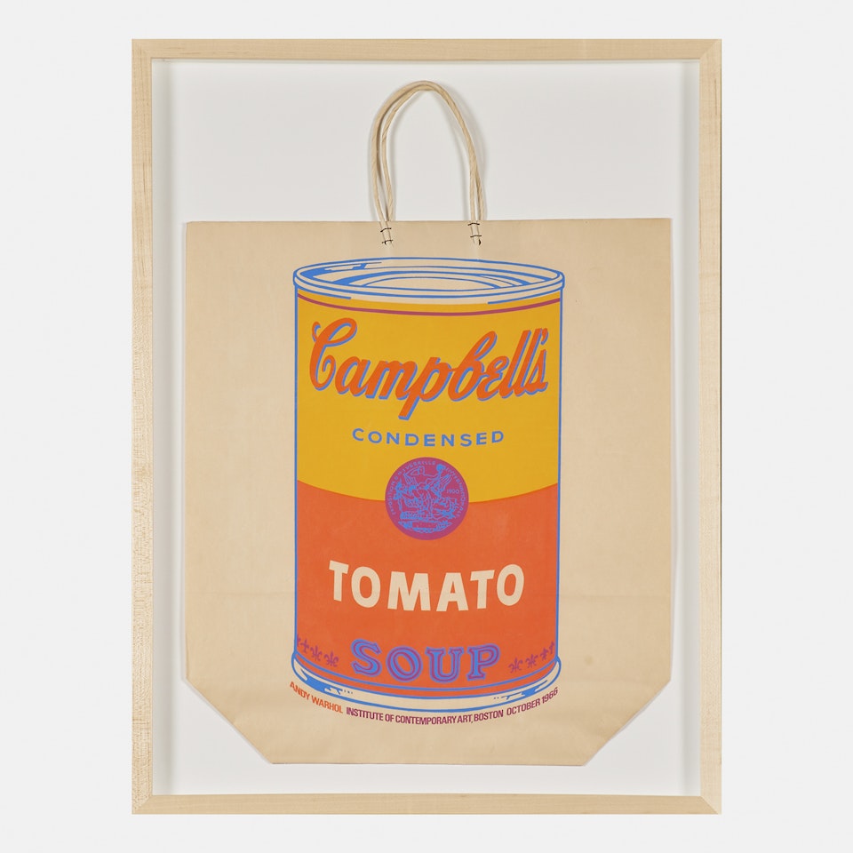 Campbell's Soup Can on Shopping Bag by Andy Warhol