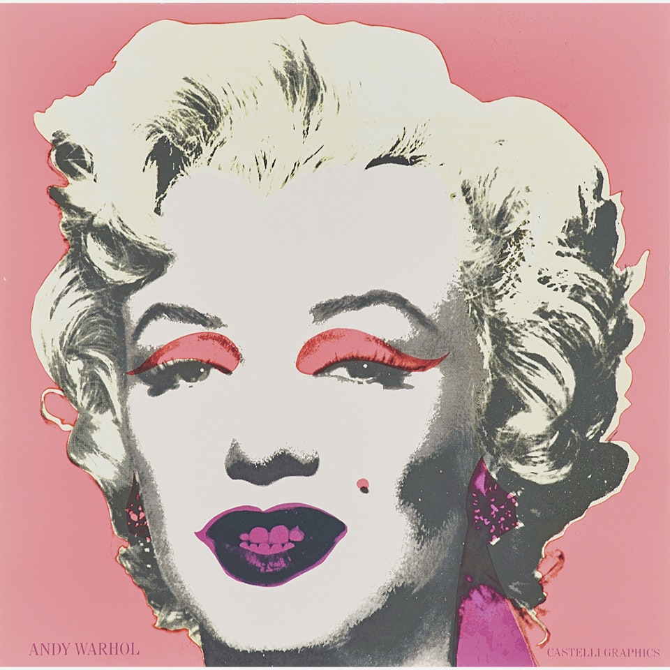 Two Marilyn Invitations (Castelli Gallery) by Andy Warhol