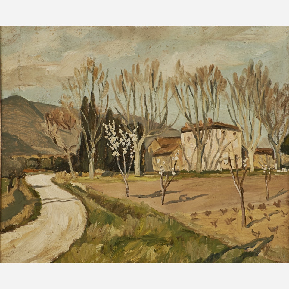 Le Mont St. Victoire by Marcel Dyf