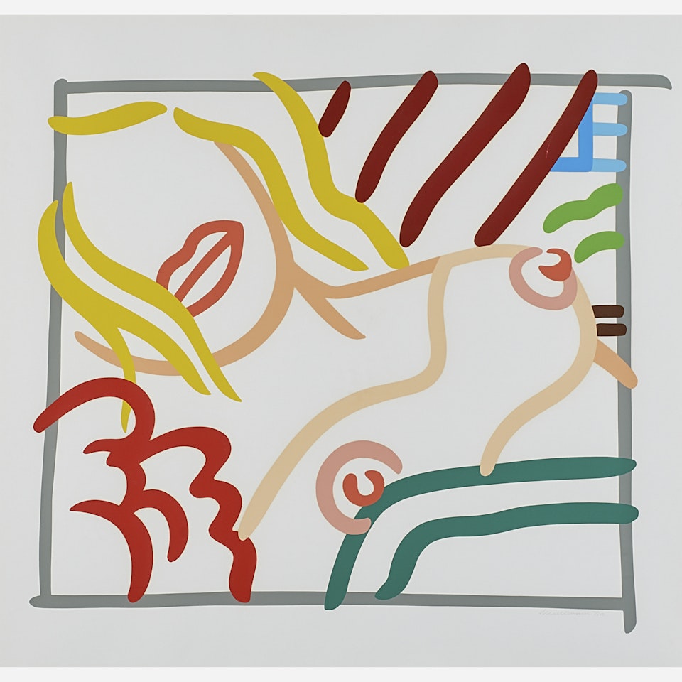 New Bedroom Blonde Doodle by Tom Wesselmann