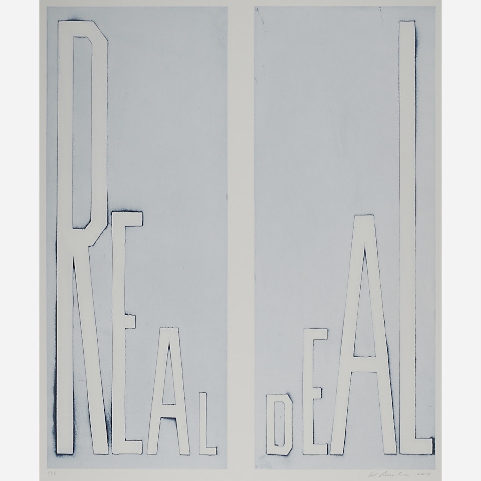 Real Deal by Ed Ruscha