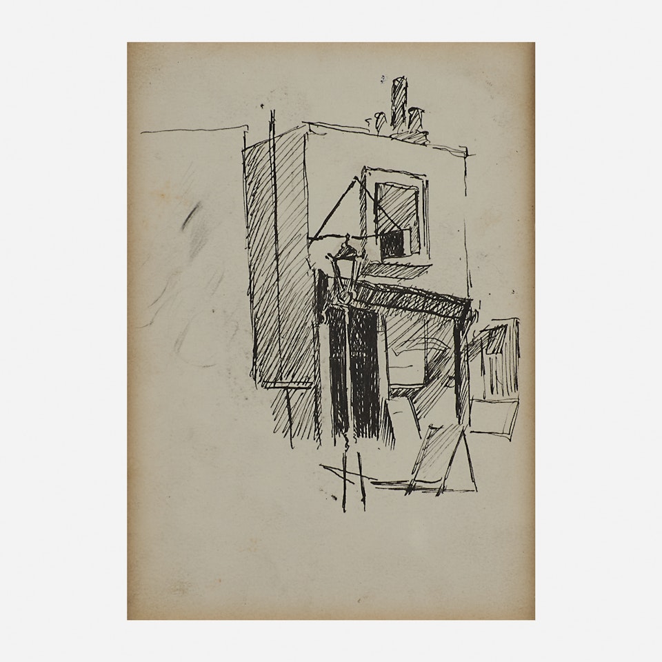 Shop Front (London Sketchbook) by Franz Kline