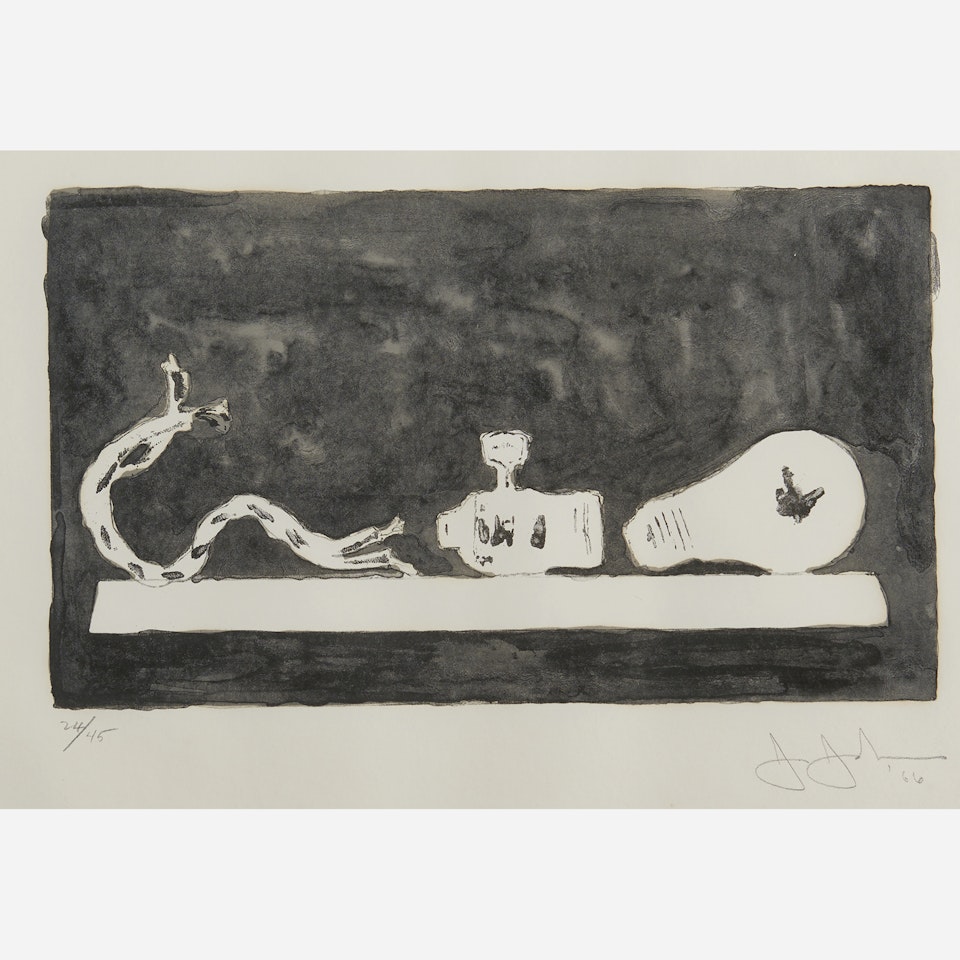 Light Bulb by Jasper Johns