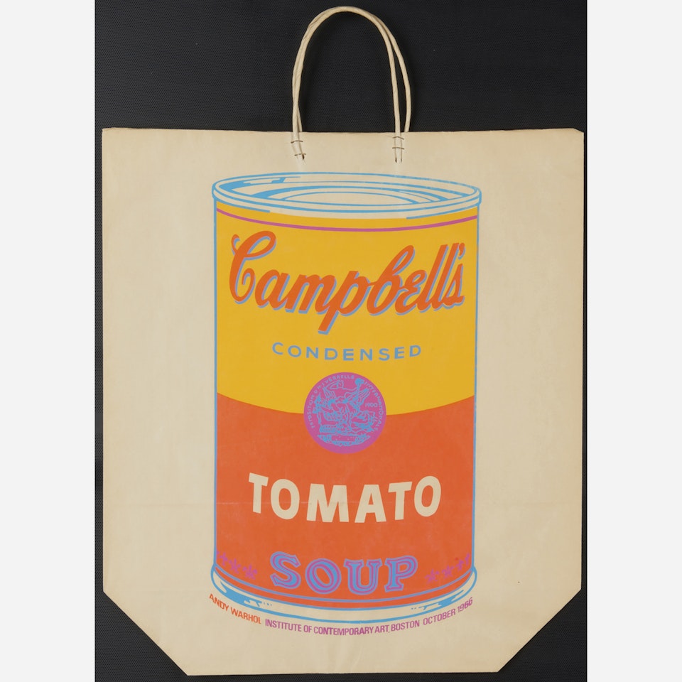 Campbell's Soup Can on Shopping Bag by Andy Warhol