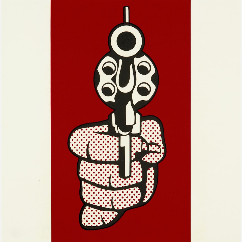 Pistol by Roy Lichtenstein