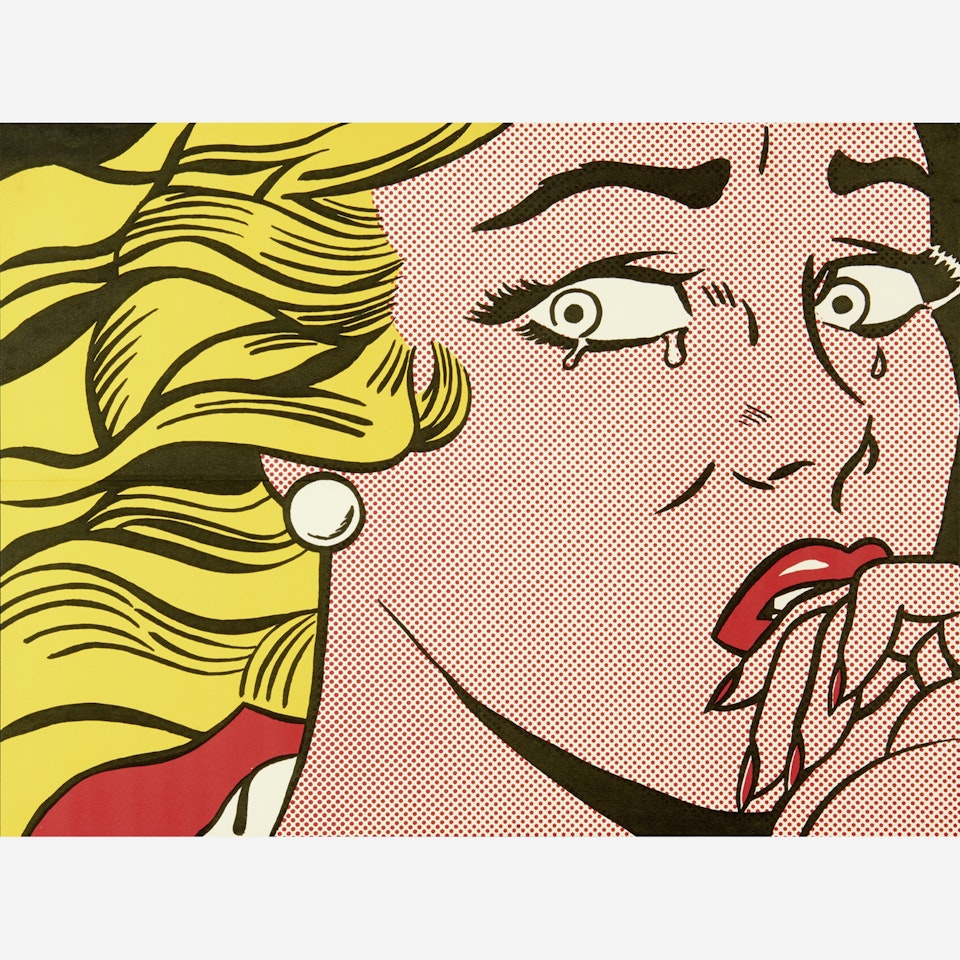 Crying Girl by Roy Lichtenstein