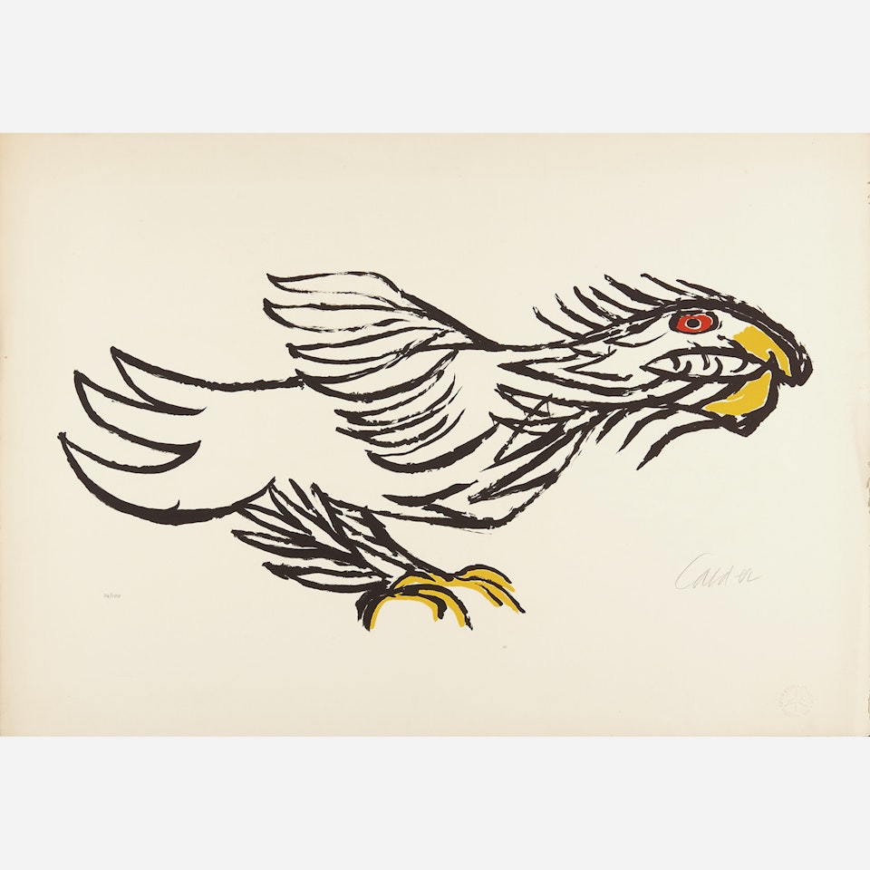 L’Aigle from the Flying Colors series by Alexander Calder