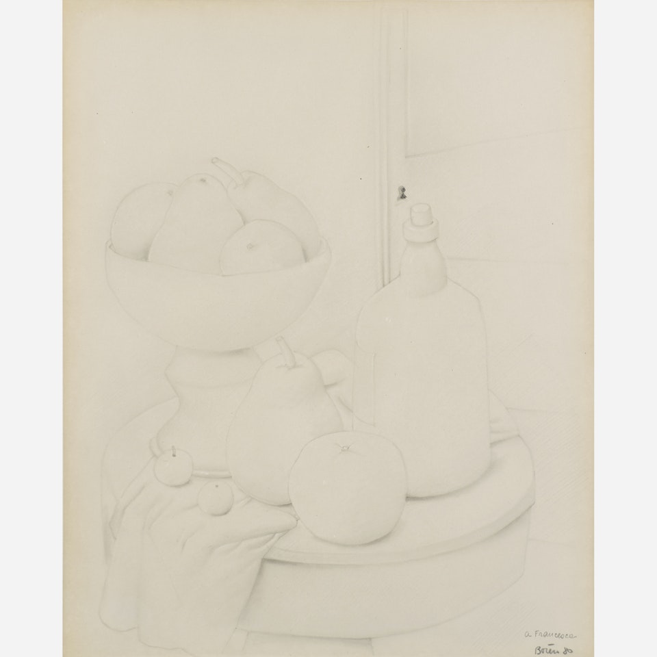 Untitled (Still Life) by Fernando Botero