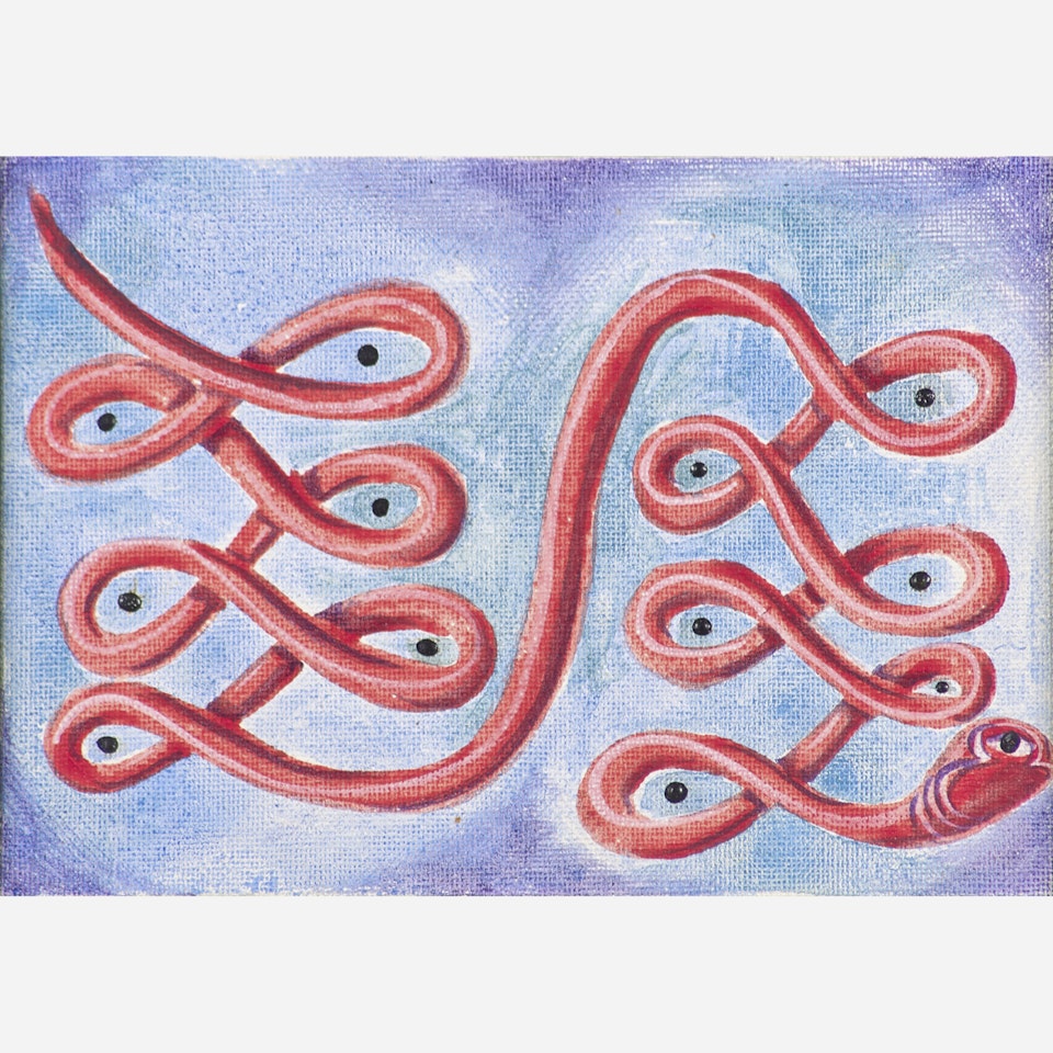 Snake by Kenny Scharf