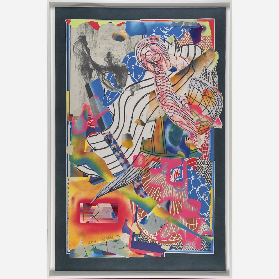 The Candles by Frank Stella