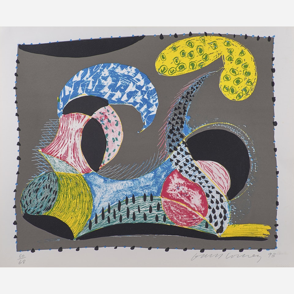 Warm Start from Some New Prints by David Hockney