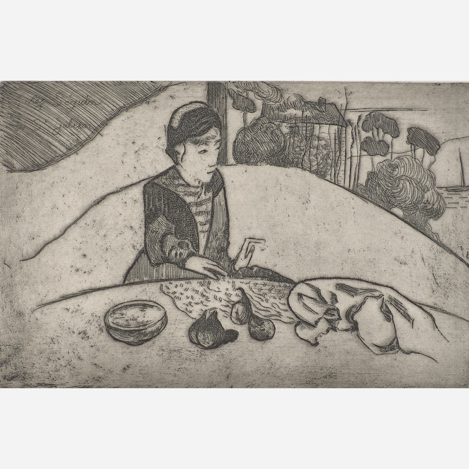 La Femme aux Figues by After Paul Gauguin