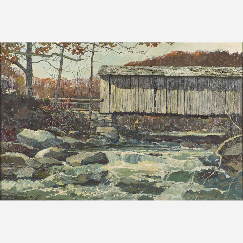 Maine Autumn by Eric Sloane