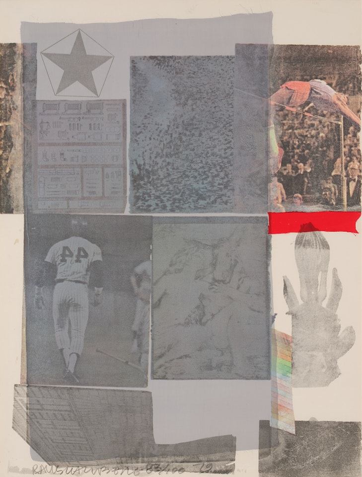 Back Out by Robert Rauschenberg