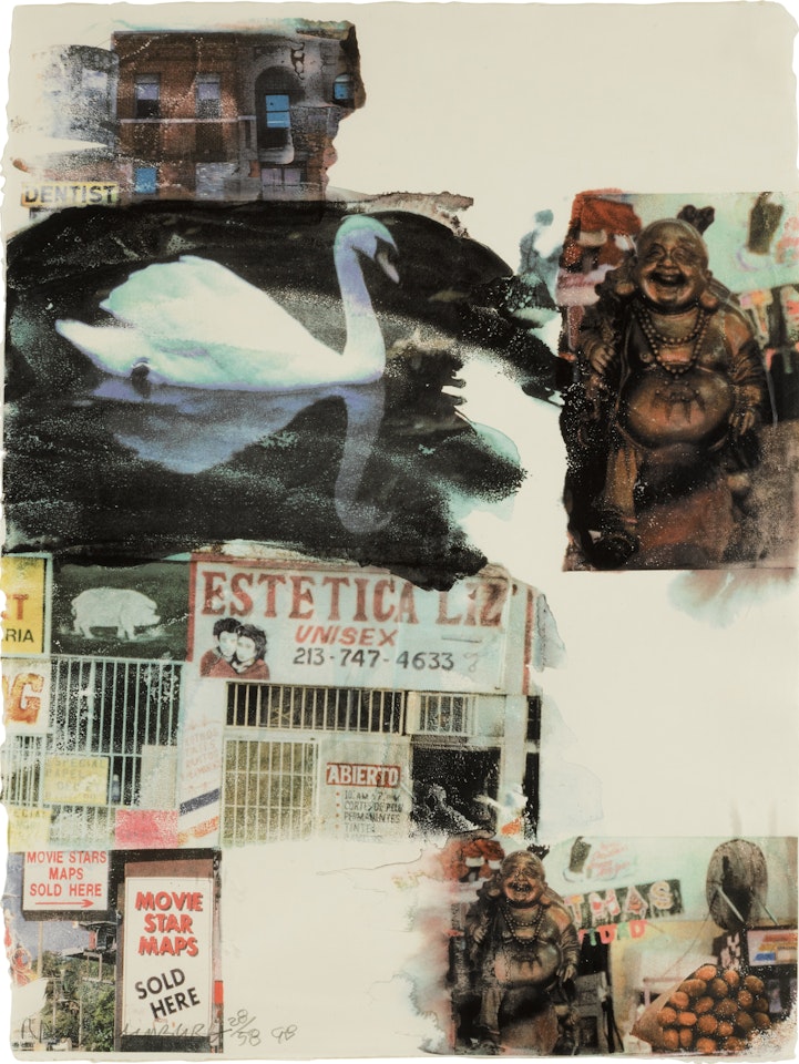 L.A. Uncovered #7 by Robert Rauschenberg