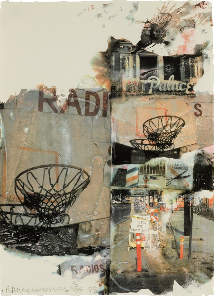 L.A Uncovered #8 by Robert Rauschenberg