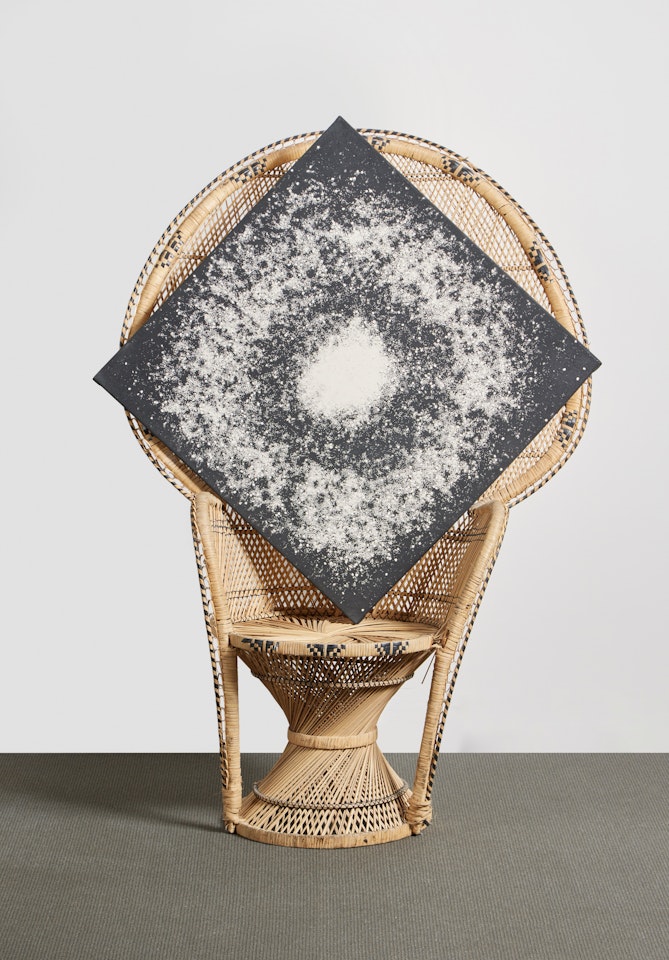 Wicker Stars II by Rashid Johnson