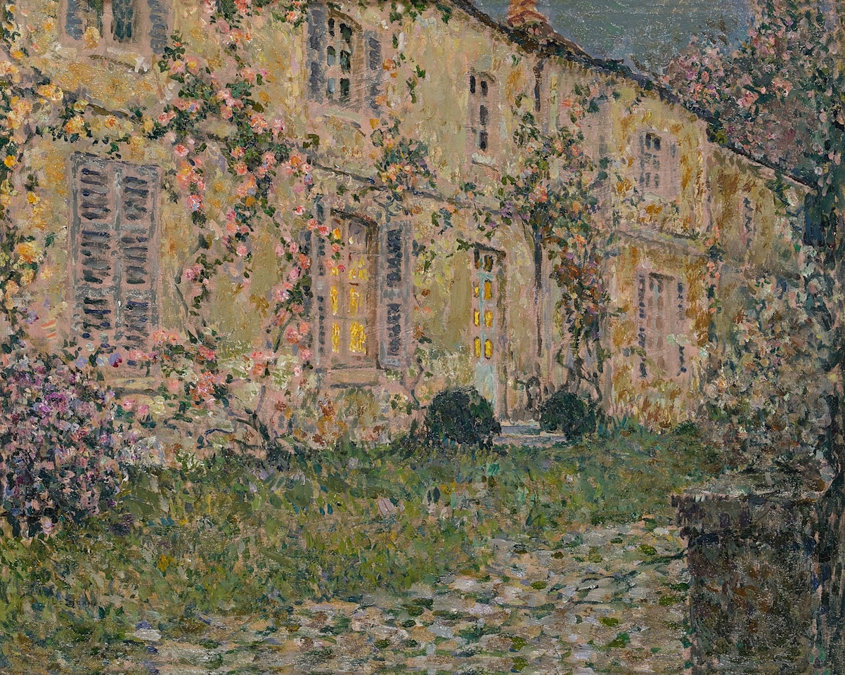 La Maison aux roses by Henri Le Sidaner