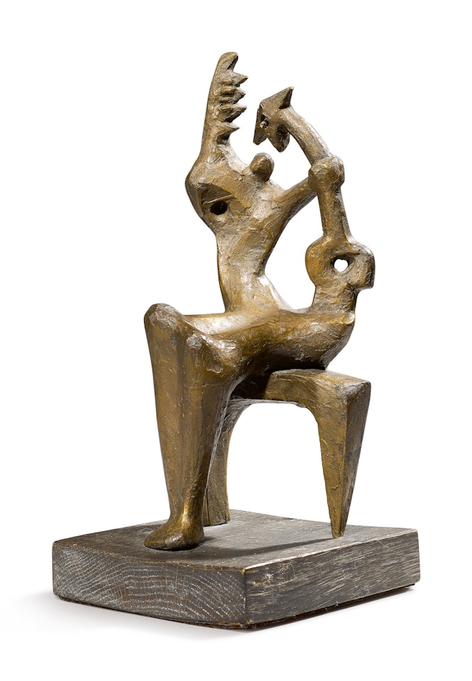 Maquette for Mother and Child by Henry Moore