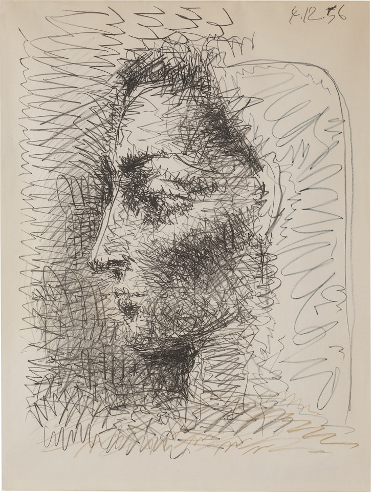 Portrait de Jacqueline by Pablo Picasso