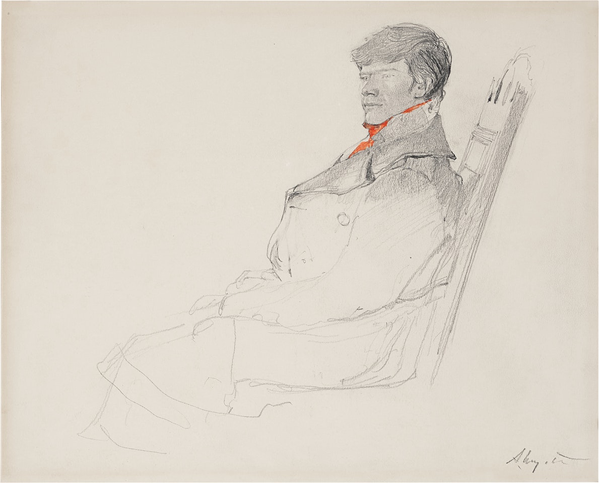 John Lynch (Study for Buzzard’s Glory) by Andrew Wyeth