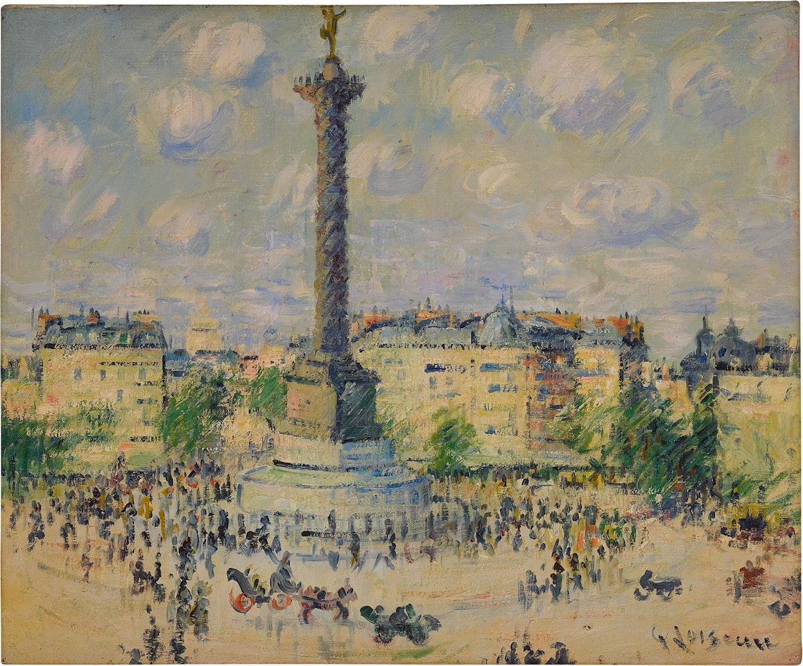 Place de la Bastille by Gustave Loiseau