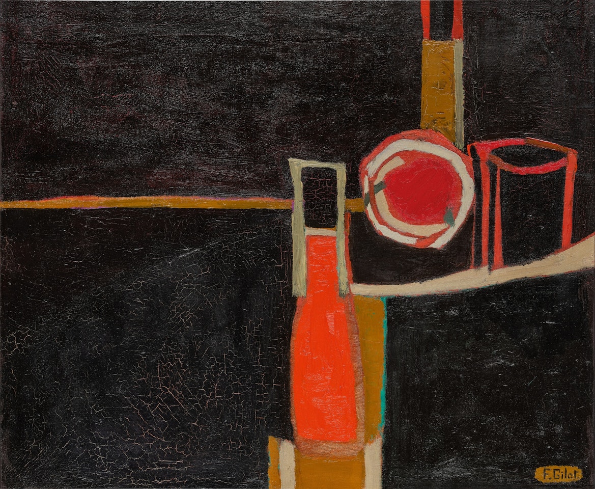 Still Life: The Peach by Françoise Gilot