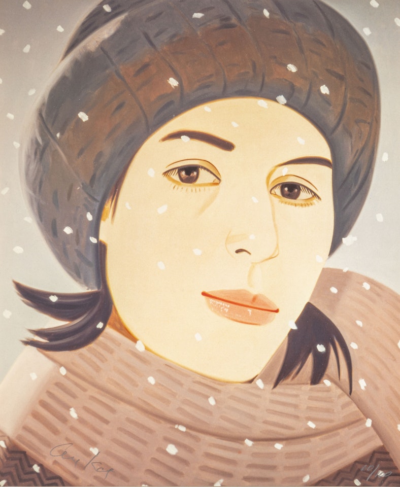 December (Ada) by Alex Katz