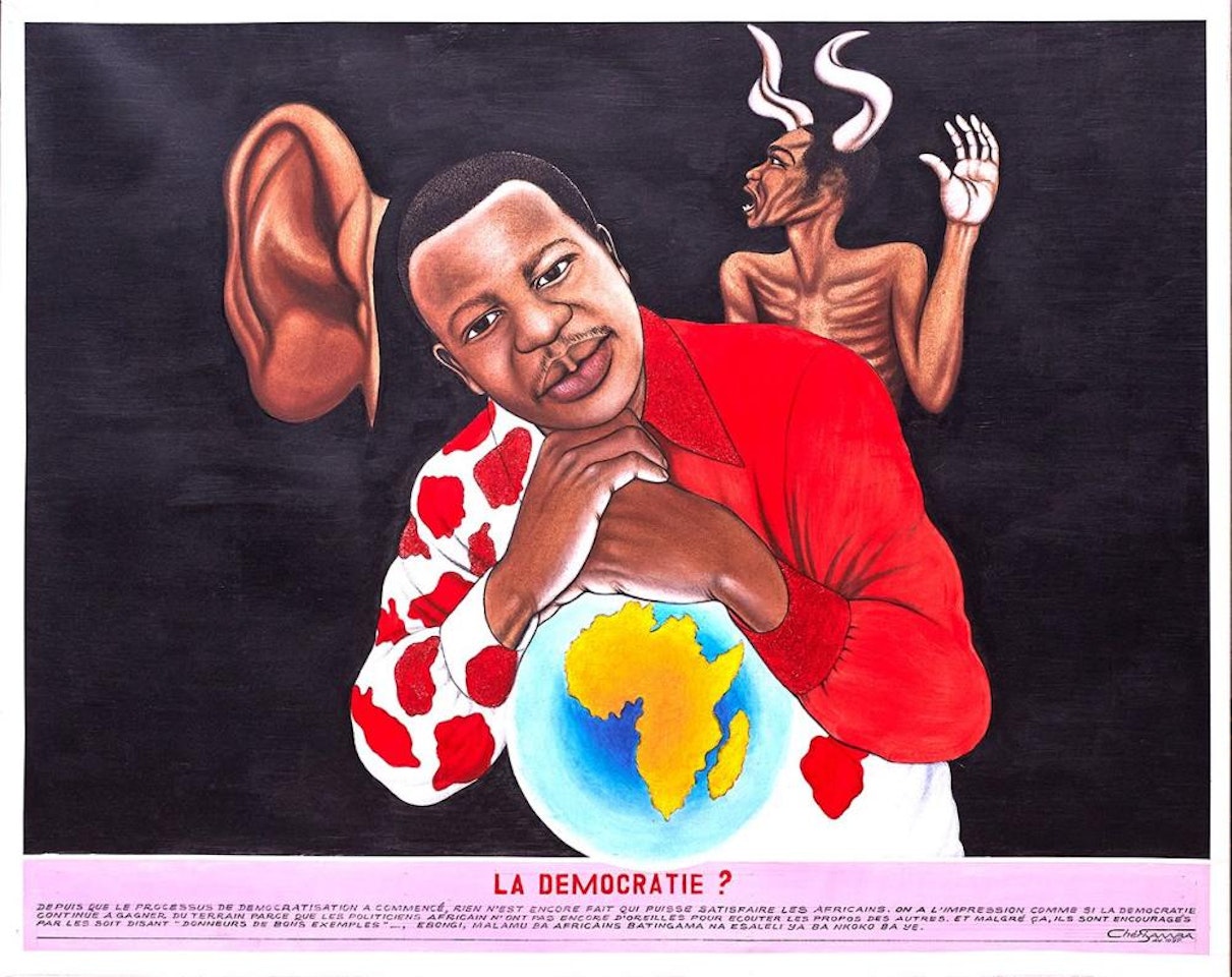 LA DEMOCRATIE ? by Chéri Samba