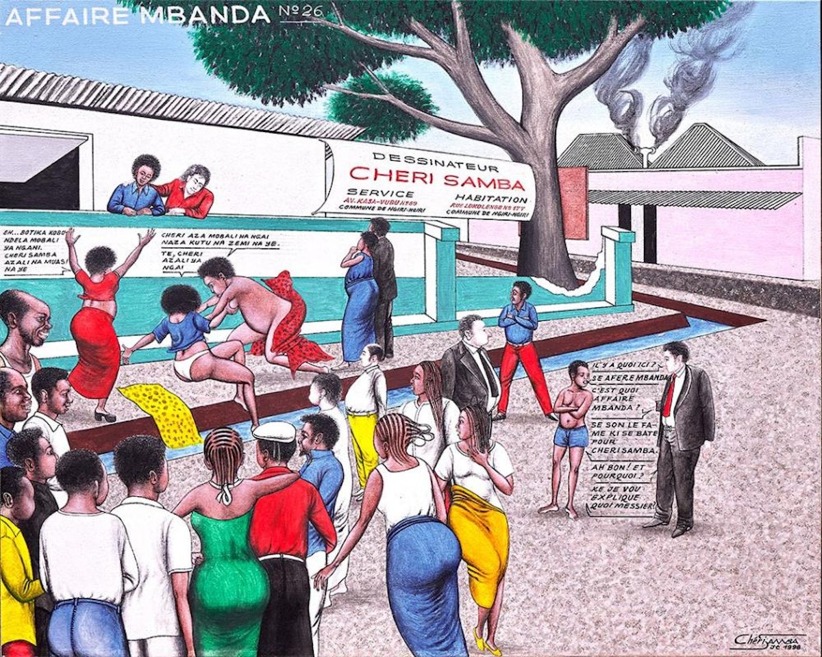 AFFAIRE MBANDA N° 26 by Chéri Samba