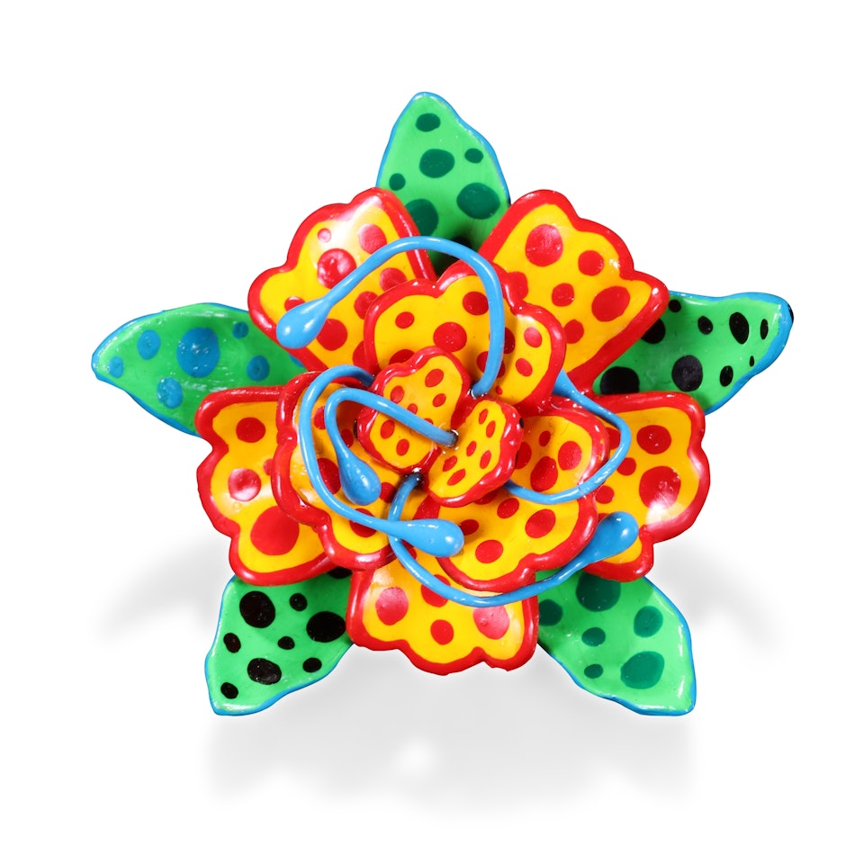 Tsumari in Bloom by Yayoi Kusama