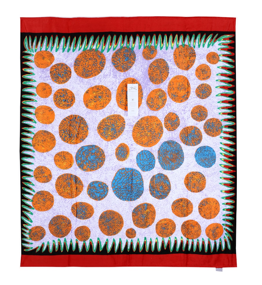 WOW Project Beach Towel by Yayoi Kusama