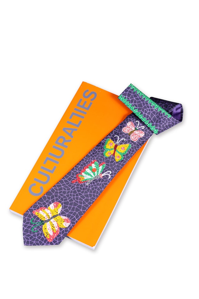CulturalTies Necktie by Yayoi Kusama