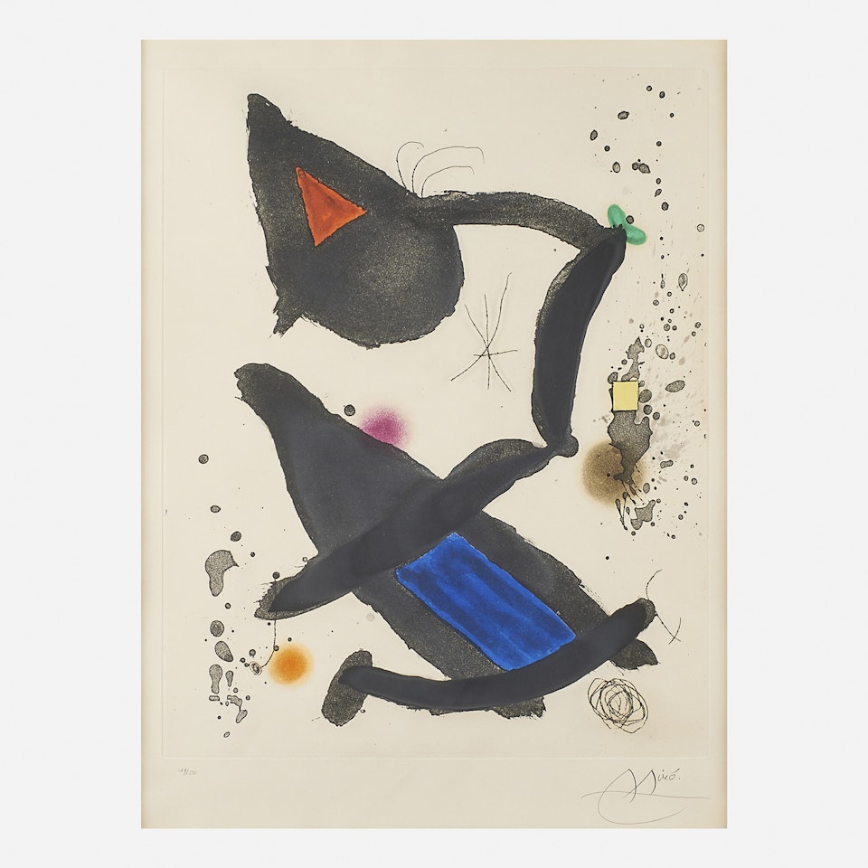 Le Roi David (King David) by Joan Miró