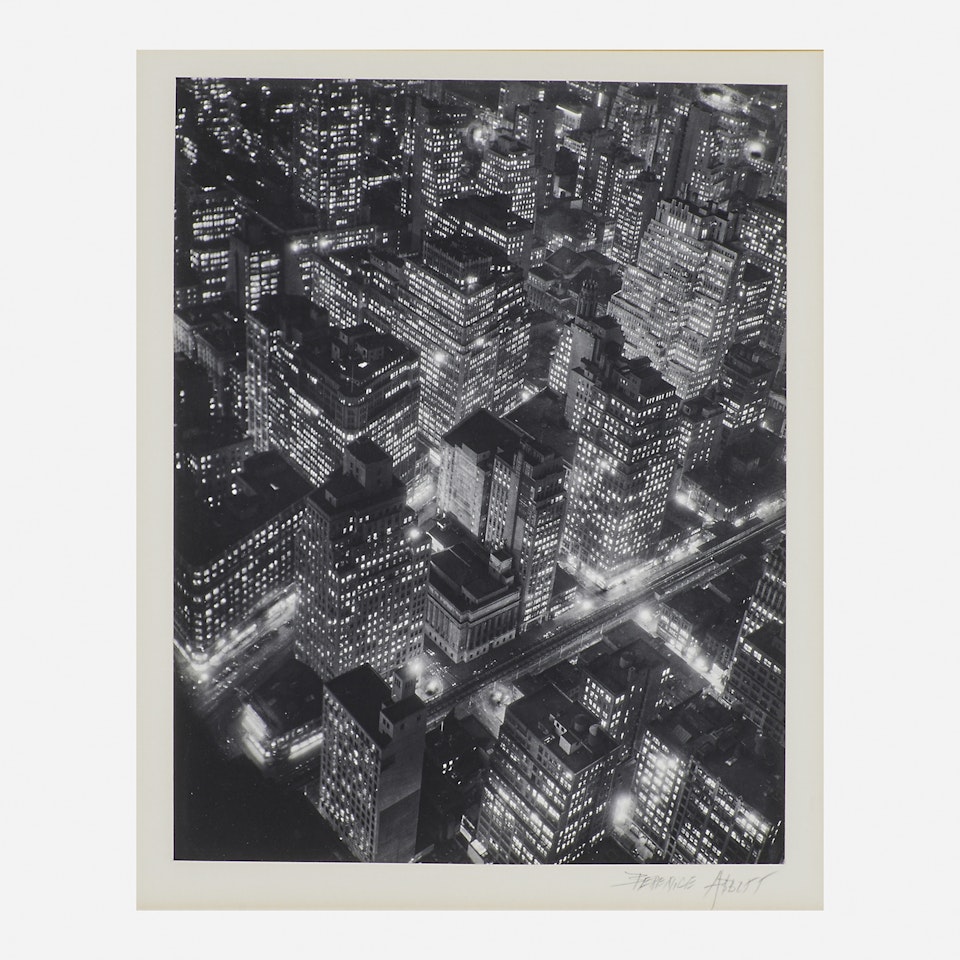 New York at Night by Berenice Abbott