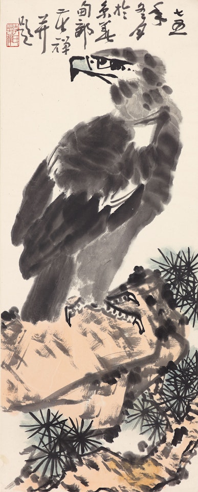 Eagle by Li Kuchan