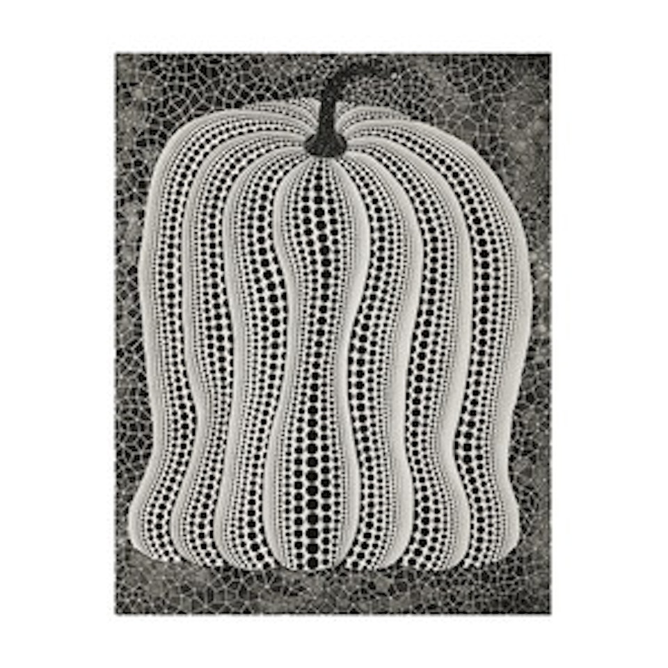 PUMPKIN-BLACK by Yayoi Kusama