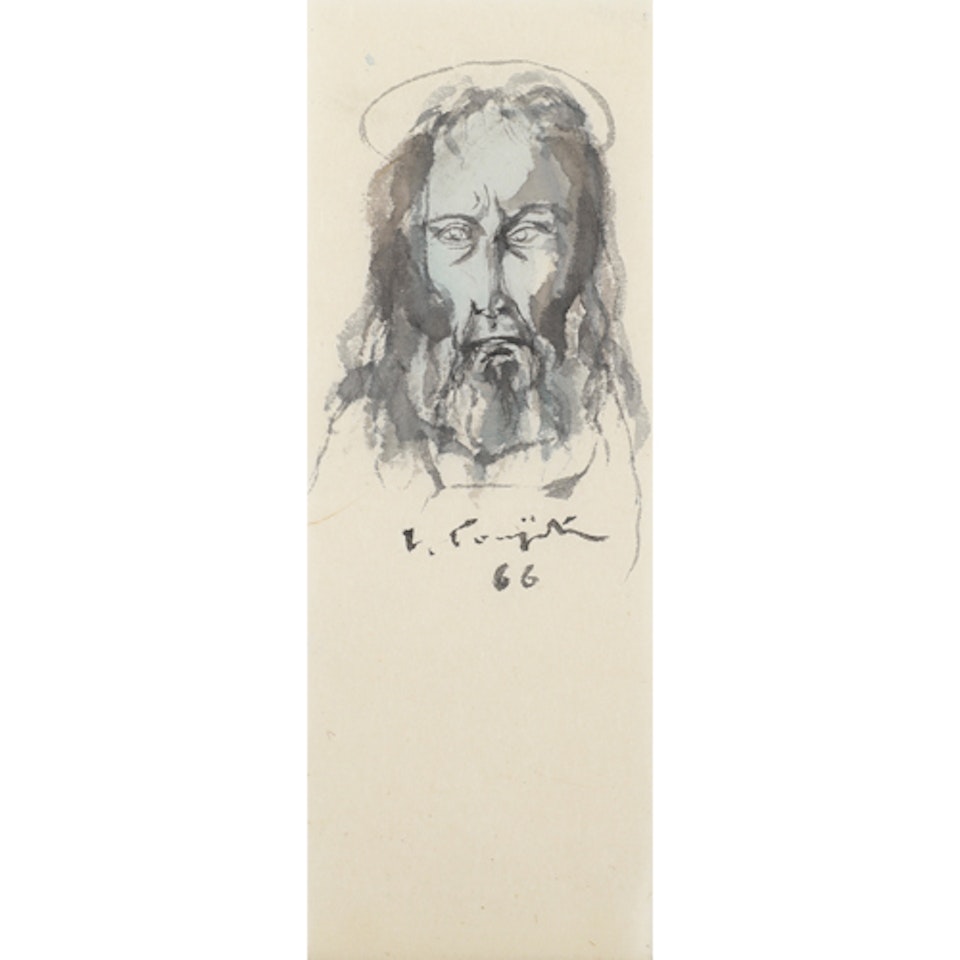 CHRIST by Leonard Tsuguharu Foujita