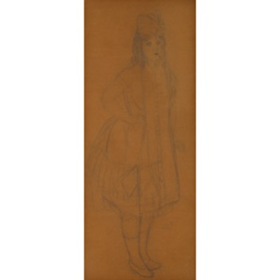 DRESSED UP MARIE VASSILIEFF by Leonard Tsuguharu Foujita
