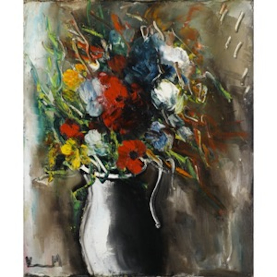 VASE DE FLUEURS / VASE OF FLOWERS by Maurice de Vlaminck