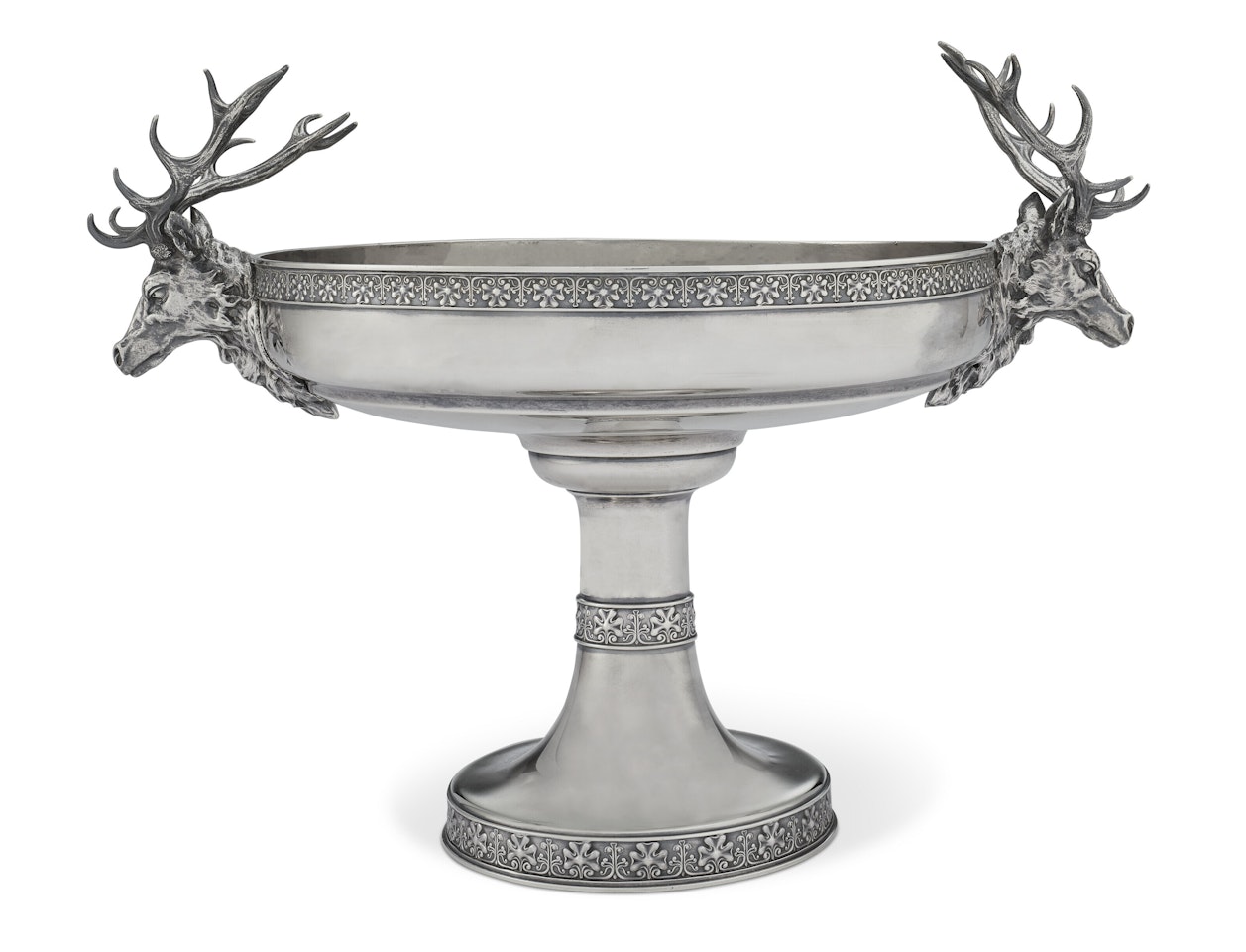 AN AMERICAN SILVER CENTERPIECE BOWL by Tiffany & Co.