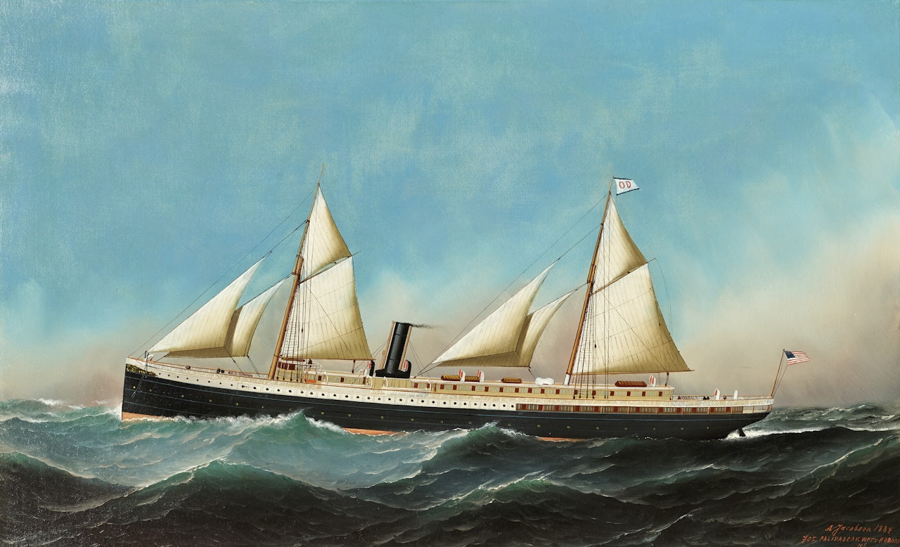 THE GUYANDOTTE by Antonio Jacobsen