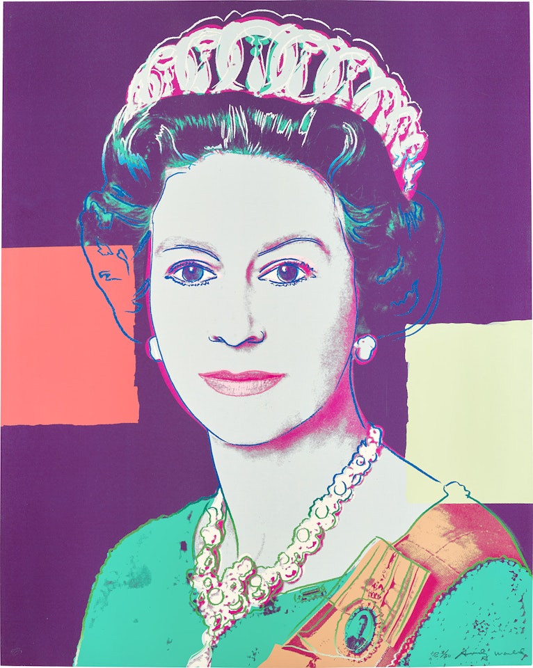 Queen Elizabeth II of the United Kingdom, from Reigning Queens (Royal Edition) (F & S. 335A) by Andy Warhol
