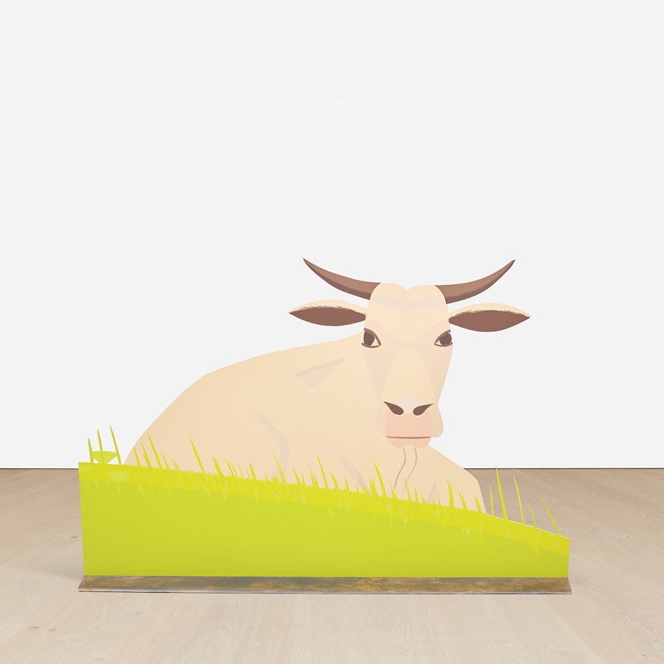 Cow (Large; cutout edition) (S. 437) by Alex Katz