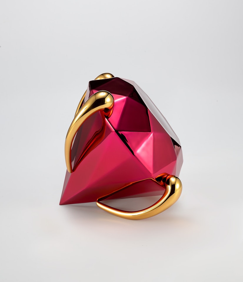 Diamond (Red) by Jeff Koons
