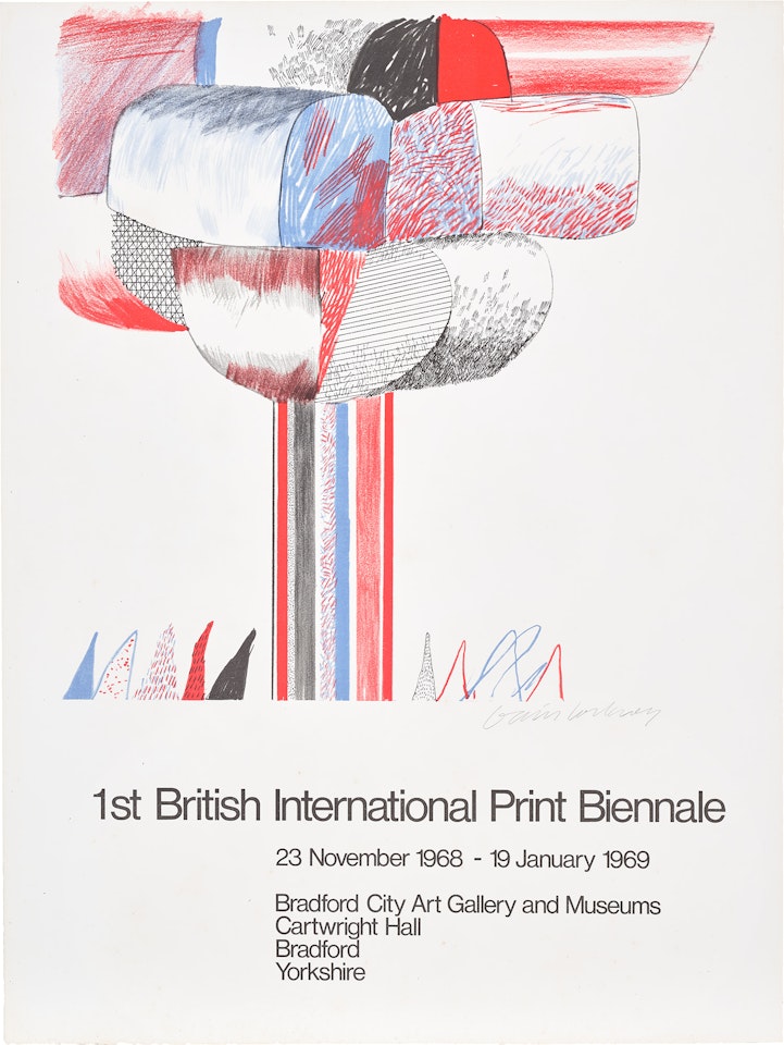 1st British International Print Biennale (B. 20) by David Hockney