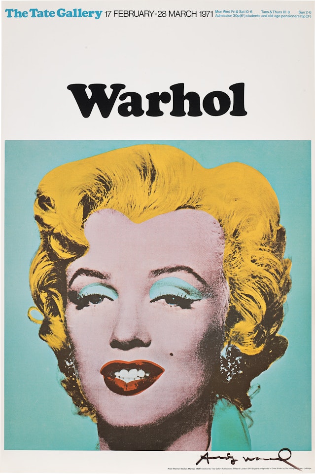 Warhol: The Tate Gallery (Marilyn) by Andy Warhol