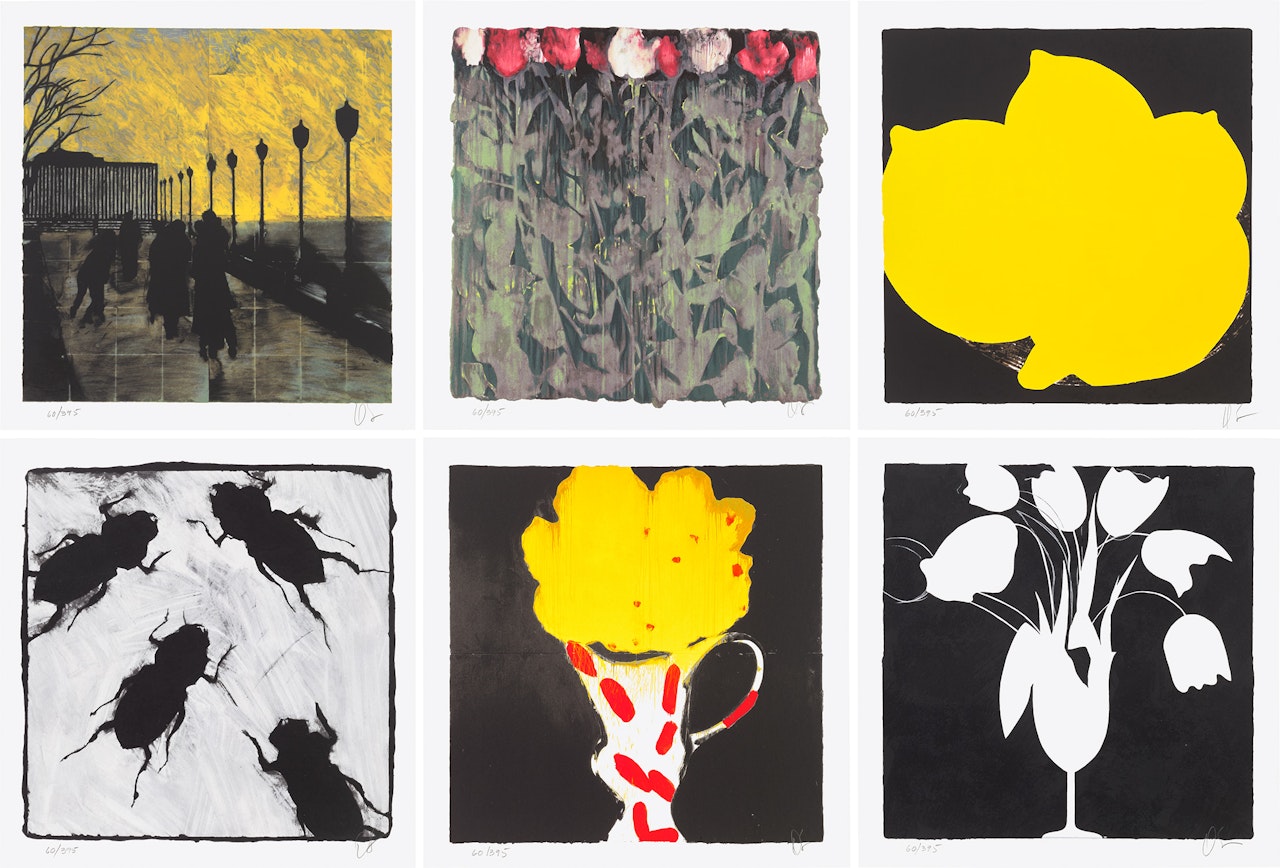 Visual Poetics by Donald Sultan