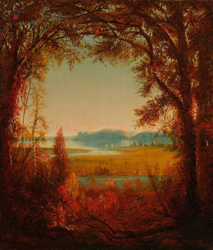 Hook Mountain, near Nyack, New York by Sanford Robinson Gifford