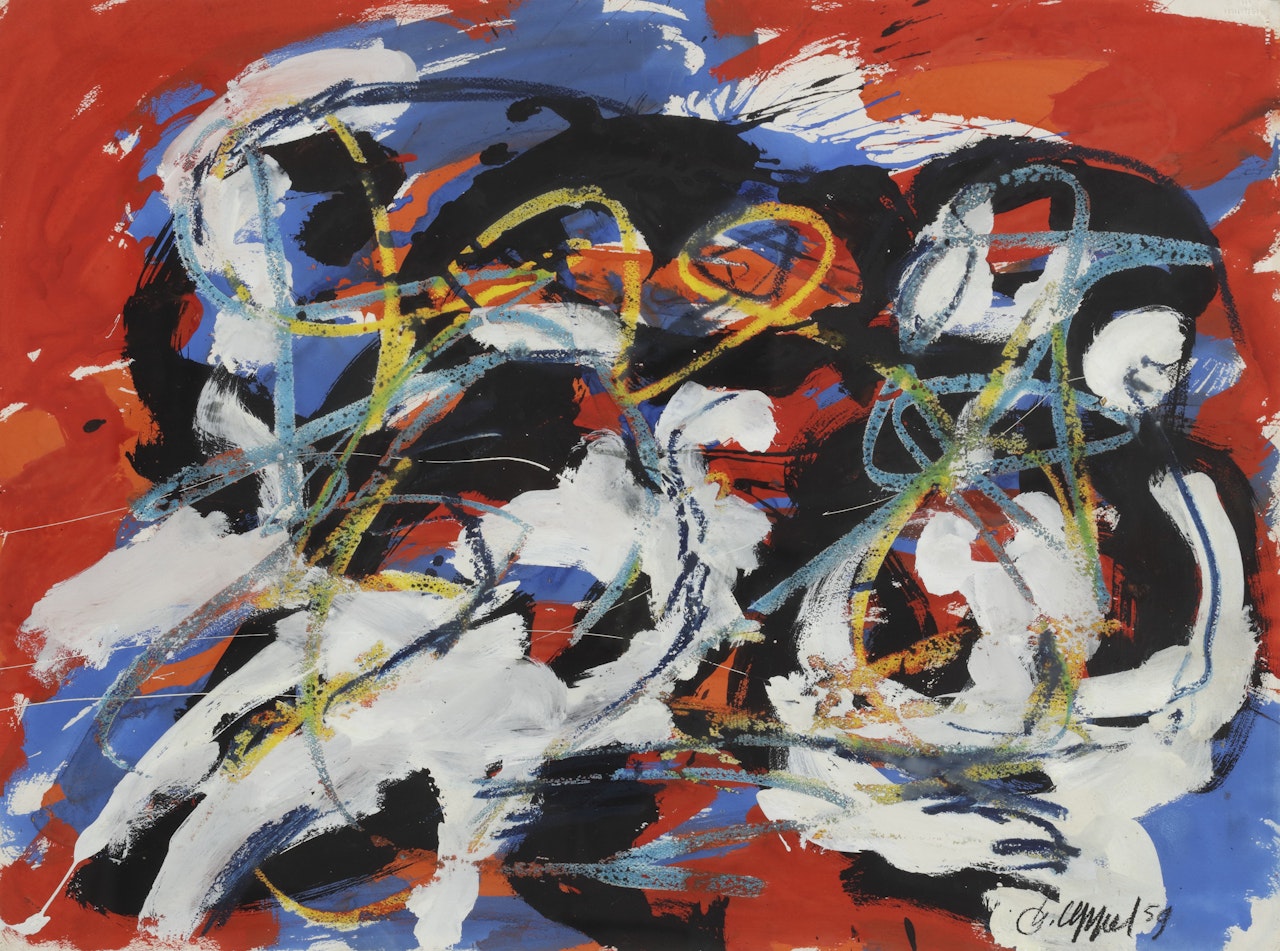 Untitled by Karel Appel